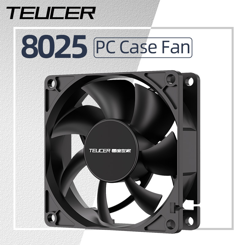 Pc Chassis - مروحة تبريد هيكل الكمبيوتر Teucer 8025