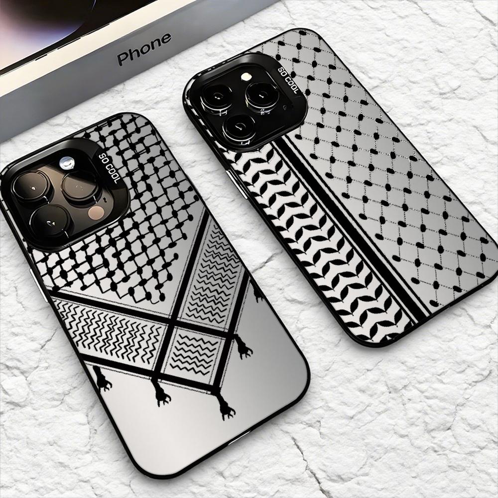 غطاء هاتف بتصميم الكوفية الفلس - مراجعة Computer Case وسعره