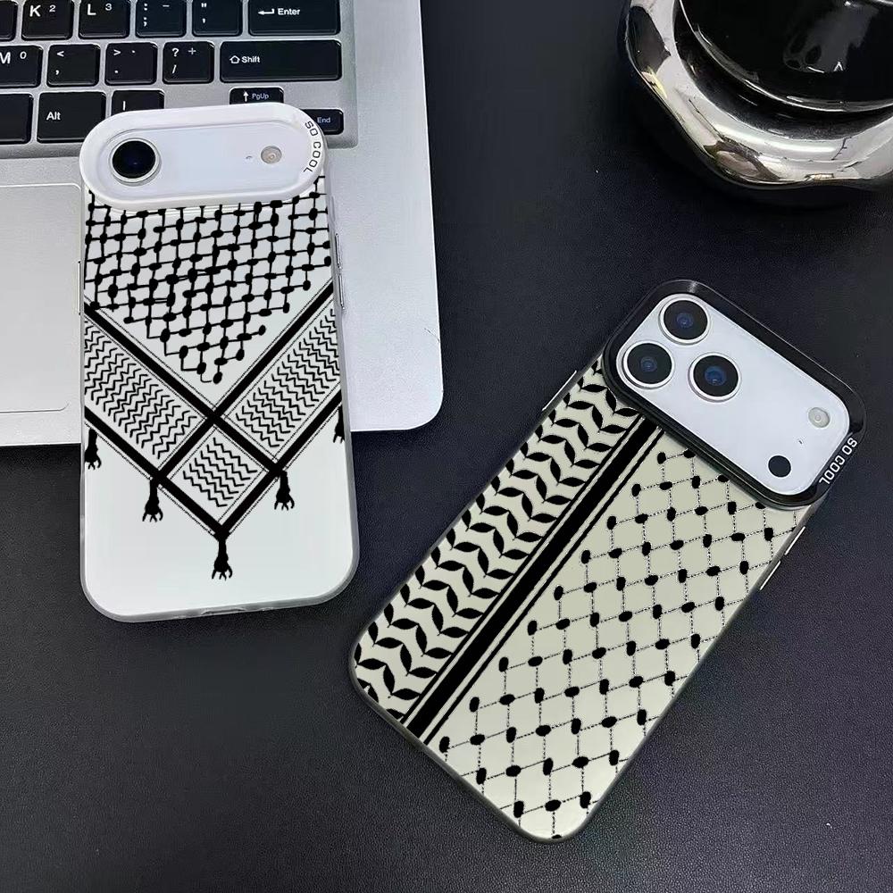 غطاء هاتف بتصميم الكوفية الفلس - مراجعة Computer Case وسعره