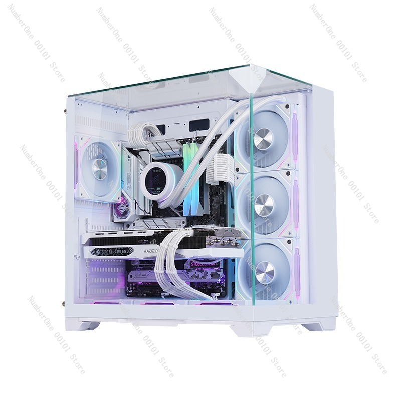 علبة كمبيوتر للألعاب ATX مع زج - مراجعة Pc Chassis وسعره