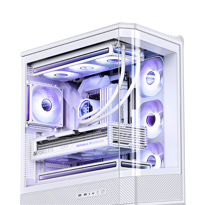 حافظة كمبيوتر Jonsbo D400 ATX  - مراجعة Pc Chassis وسعره