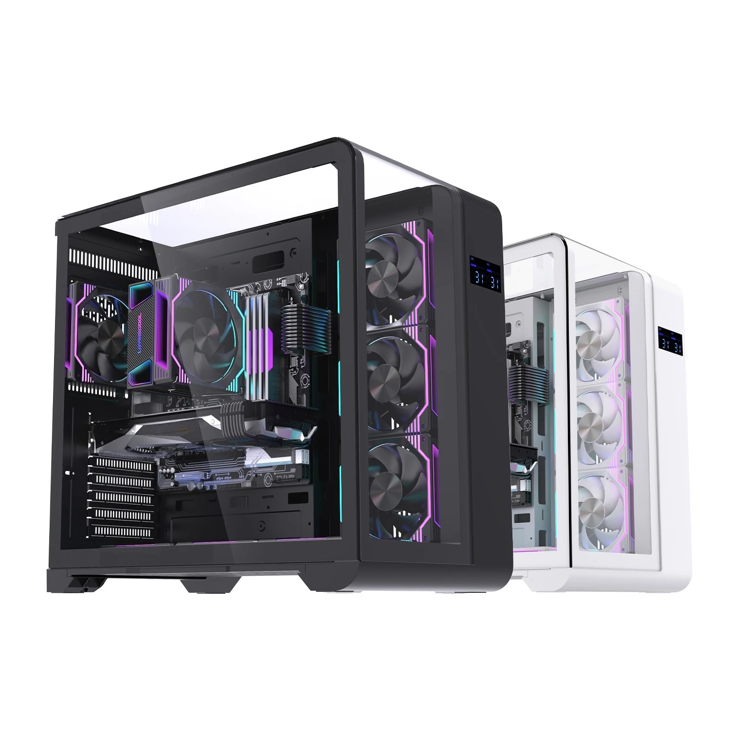 علبة كمبيوتر ATX مع لوحة جانبي - مراجعة Atx Case وسعره