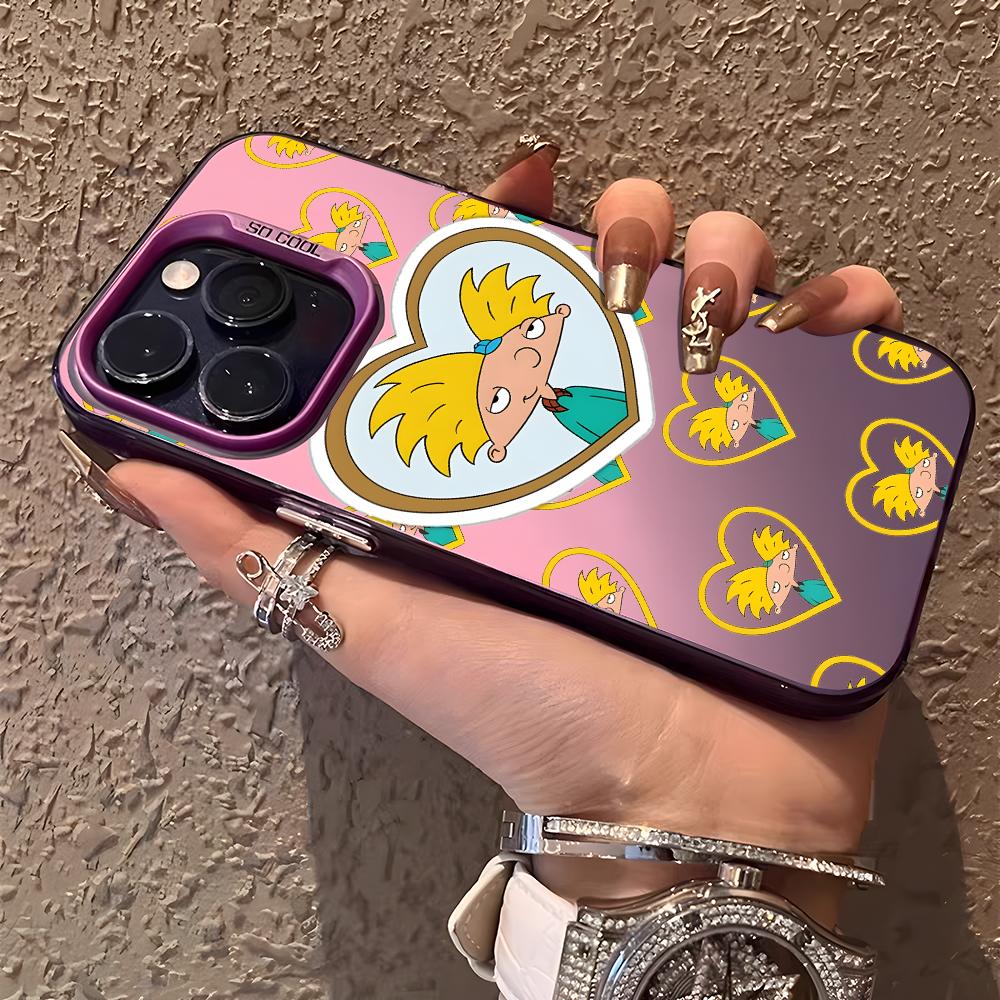 كرتون هاي أرنولد! غطاء هاتف مل - مراجعة Matte Pc Case وسعره